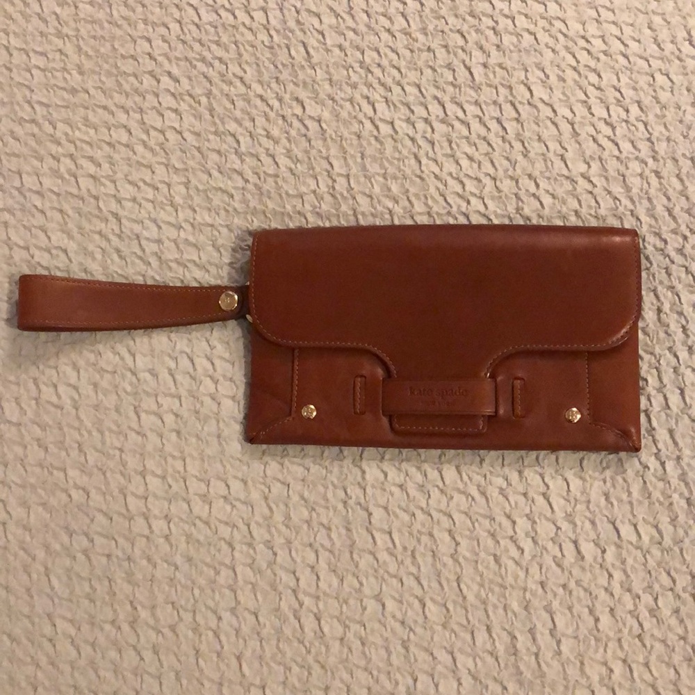 Vintage kate spade leather wristlet